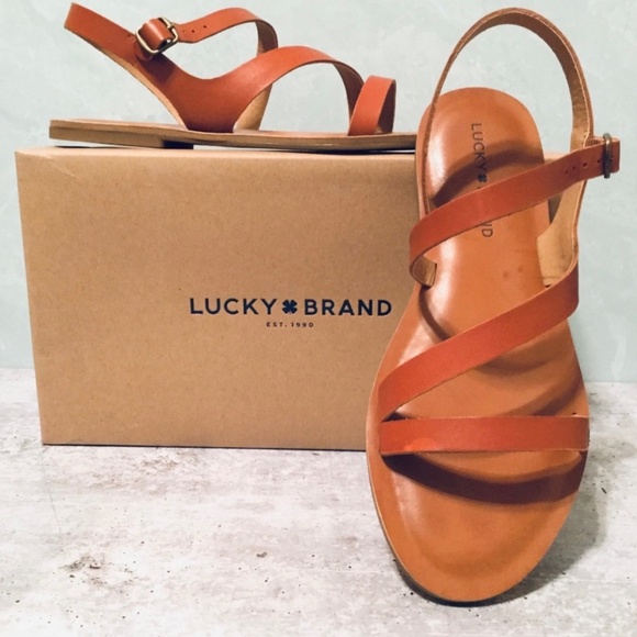 Lucky Brand Alexcia Magma Sandals 7.5M - Picture 1 of 6